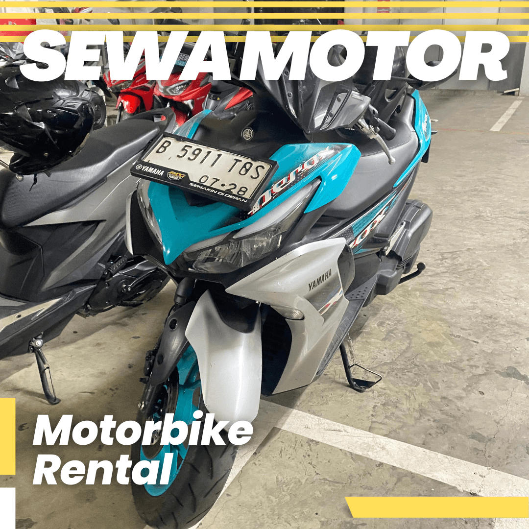 motorcycle Aerox 2023 (B 5911 TOS)