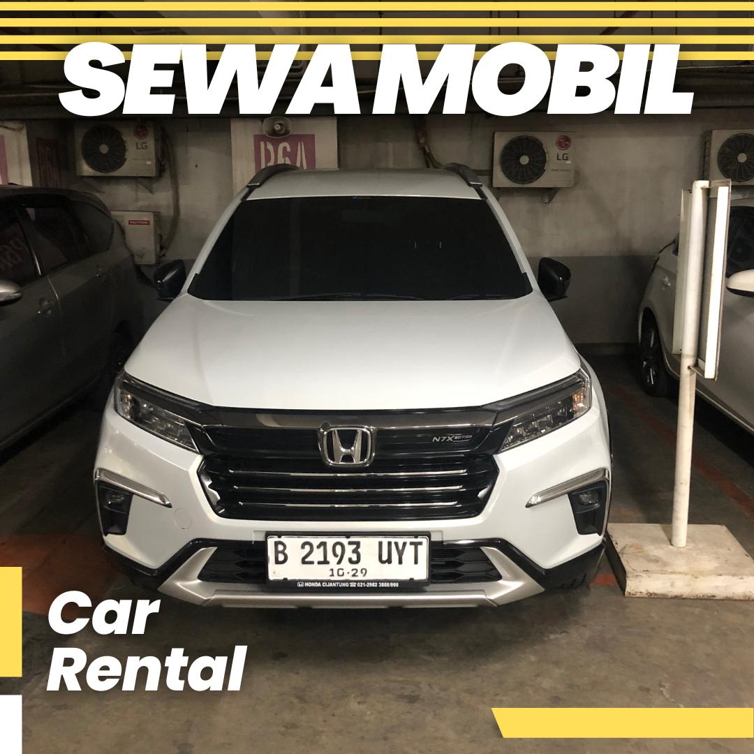 car BRV Matic 2024 Prestige Putih New (B 2193 UYT)