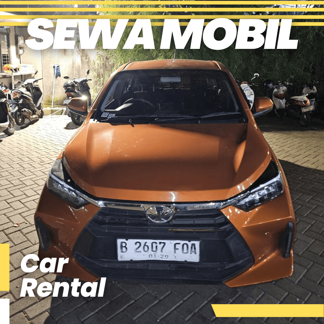 car Agya Matic 2024(B 2607 FOA)