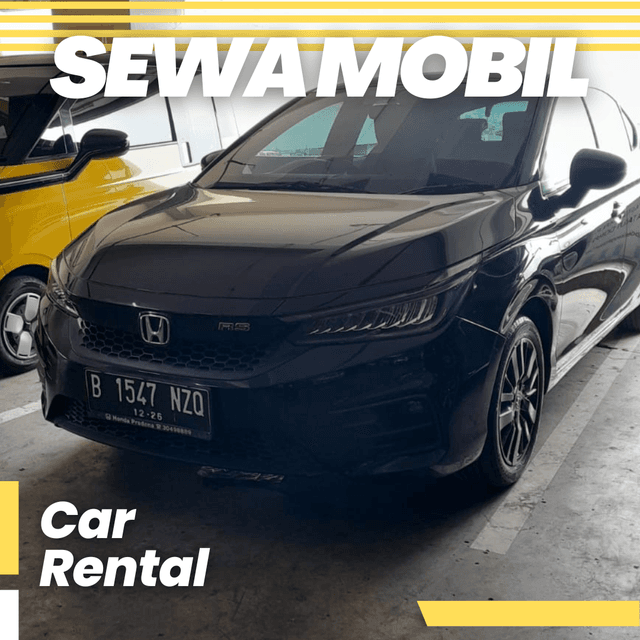 car Honda City Matic Hatchback RS 2021 (B 1547 NZQ)