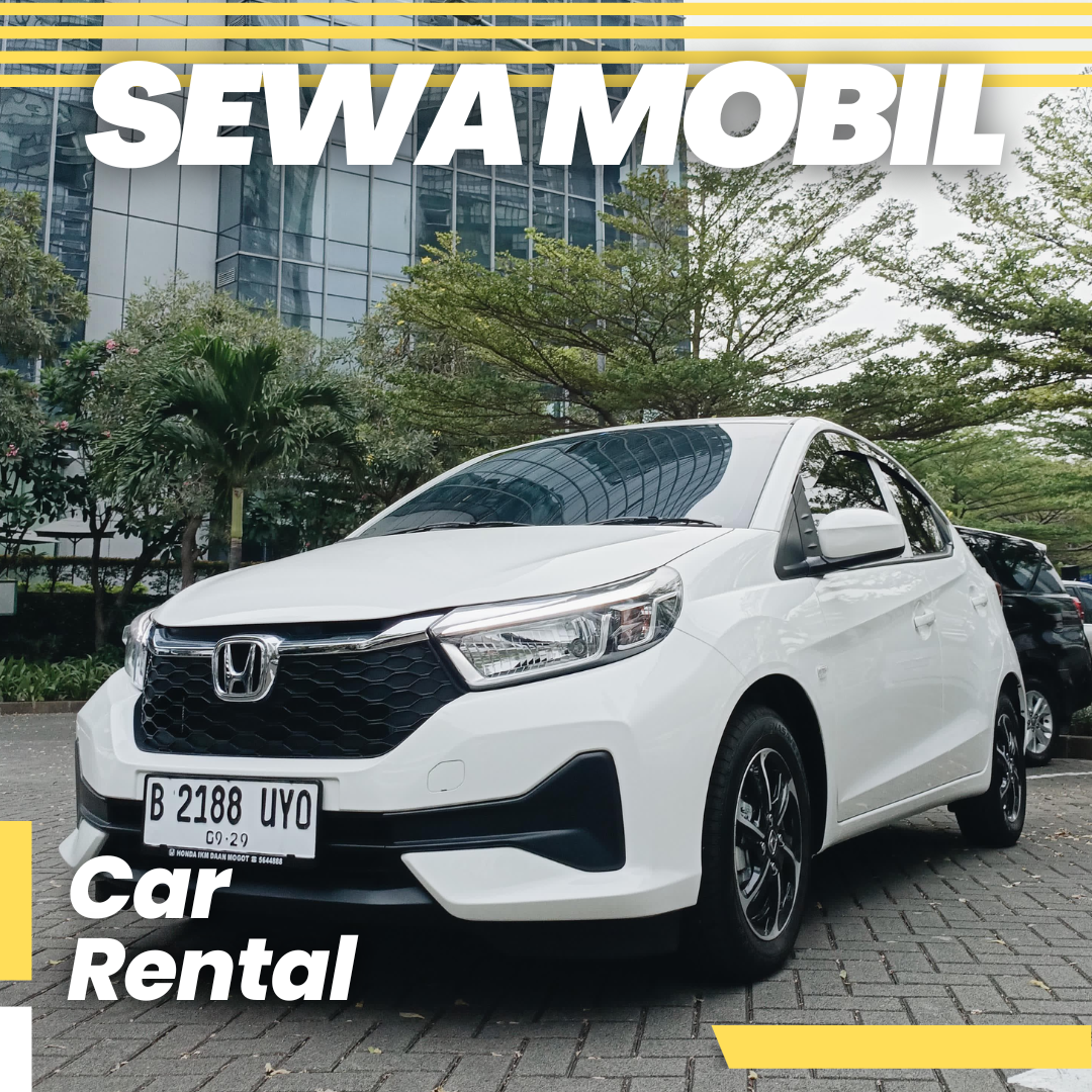 Brio Matic Putih 2024 (B 2188 UYO)