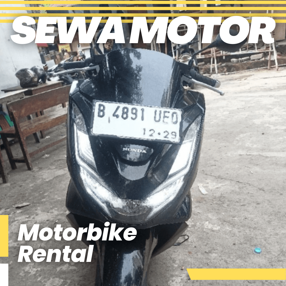 motorcycle All New PCX 160 2024 Hitam (B 4891 UEQ)