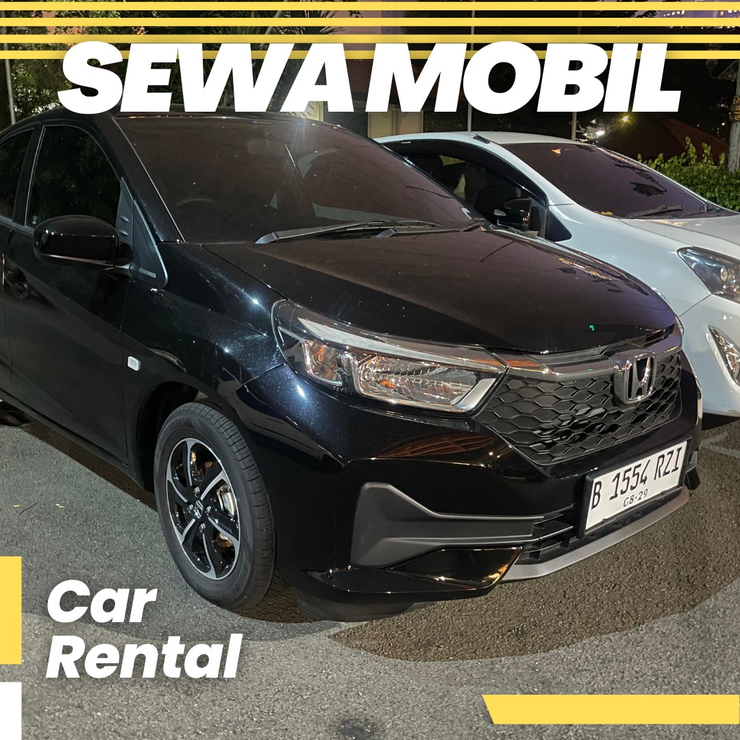 Brio Matic Hitam 2024 (B 1554 RZI)