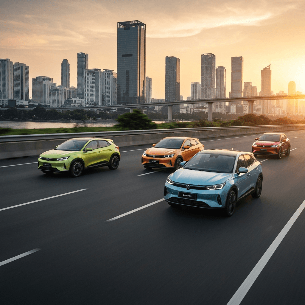 Perang Harga Mobil Listrik SUV Kompak 2025-2026: BYD Atto 3, Chery Omoda E5, Hyundai Kona Electric, dan Wuling Binguo EV Berebut Pasar Indonesia