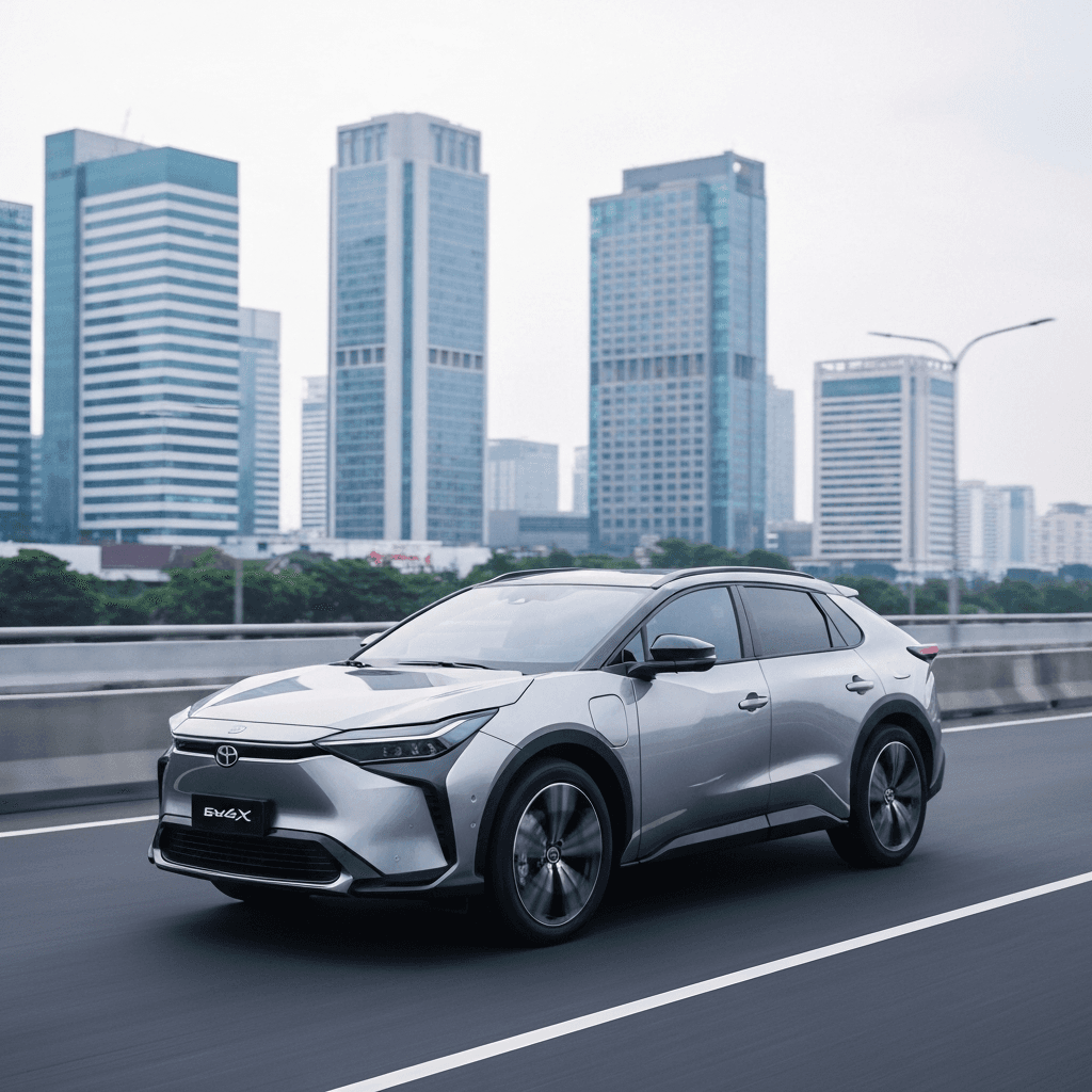 Mobil Listrik Toyota bZ4X 2025 Facelift Resmi Meluncur di Indonesia, SUV Listrik Global Toyota dengan Jangkauan 500 KM dan Teknologi AWD Siap Gempur Pasar EV Premium Tanah Air