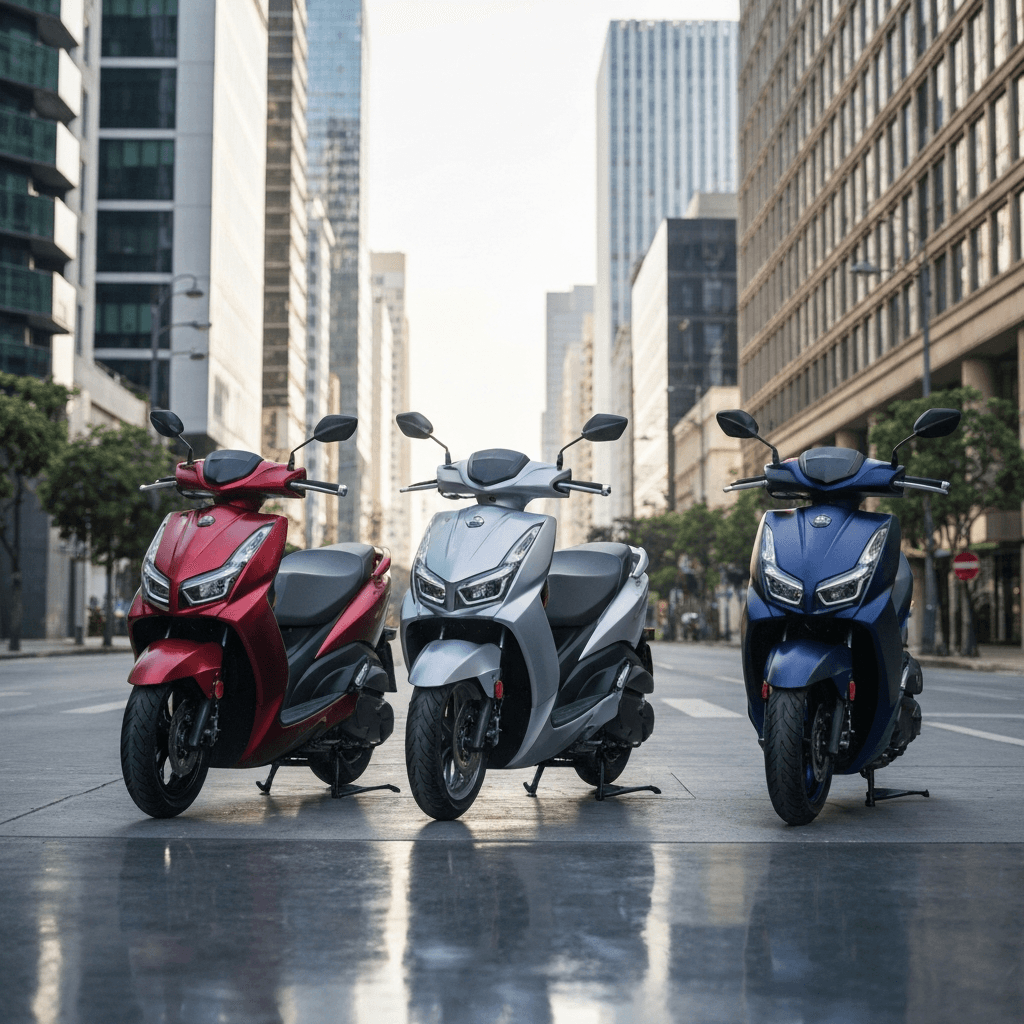 Perang Sengit Motor Matic 155cc 2025: Yamaha NMAX Turbo vs Honda PCX160 vs Suzuki Burgman Street EX, Siapa yang Paling Unggul di Segmen Skuter Premium?