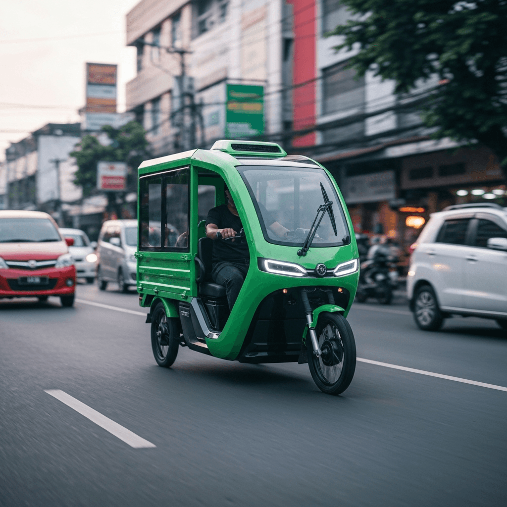 Revolusi Motor Listrik Kargo Roda Tiga 2025: Analisis Lengkap Peluang Bisnis, Subsidi Pemerintah, dan Dampak Besar Bagi UMKM dan Logistik Mikro di Indonesia