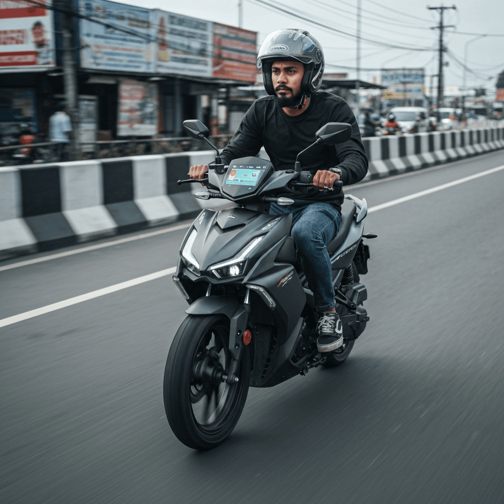 Revolusi Fitur Konektivitas Smartphone pada Motor Matic 2025, Begini Cara Kerja dan Manfaatnya untuk Pengendara Harian di Indonesia