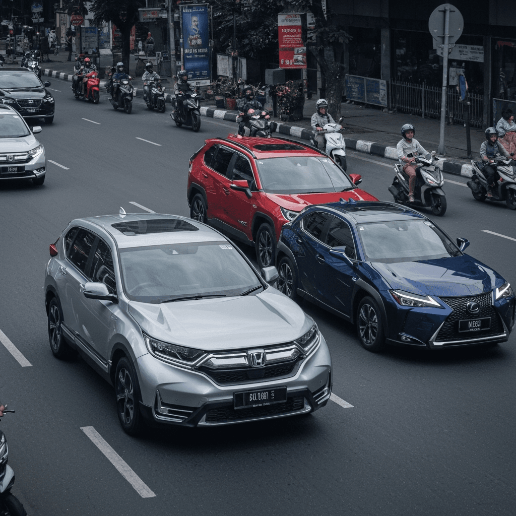 Analisis Lengkap Dominasi Mobil Hybrid SUV 2025: Perang Sengit Honda CR-V e:HEV, Toyota Innova Zenix Hybrid, dan Wuling Almaz Hybrid di Pasar Indonesia, Siapa yang Paling Unggul untuk Keluarga Modern dan Mobilitas Harian?