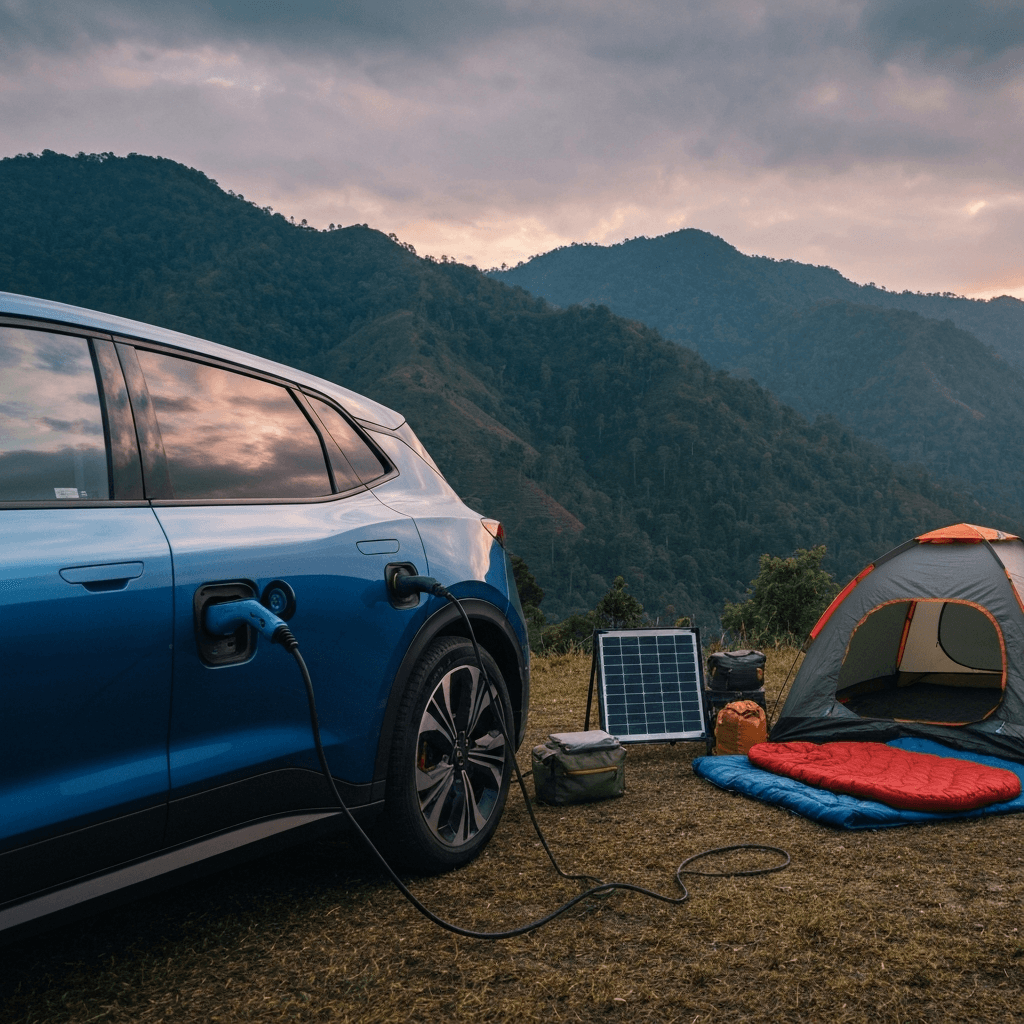 Tren Baru 2025: Mobil Listrik dengan Teknologi Vehicle-to-Load (V2L) yang Mengubah Mobil Jadi Power Bank Raksasa untuk Kebutuhan Darurat dan Camping di Indonesia