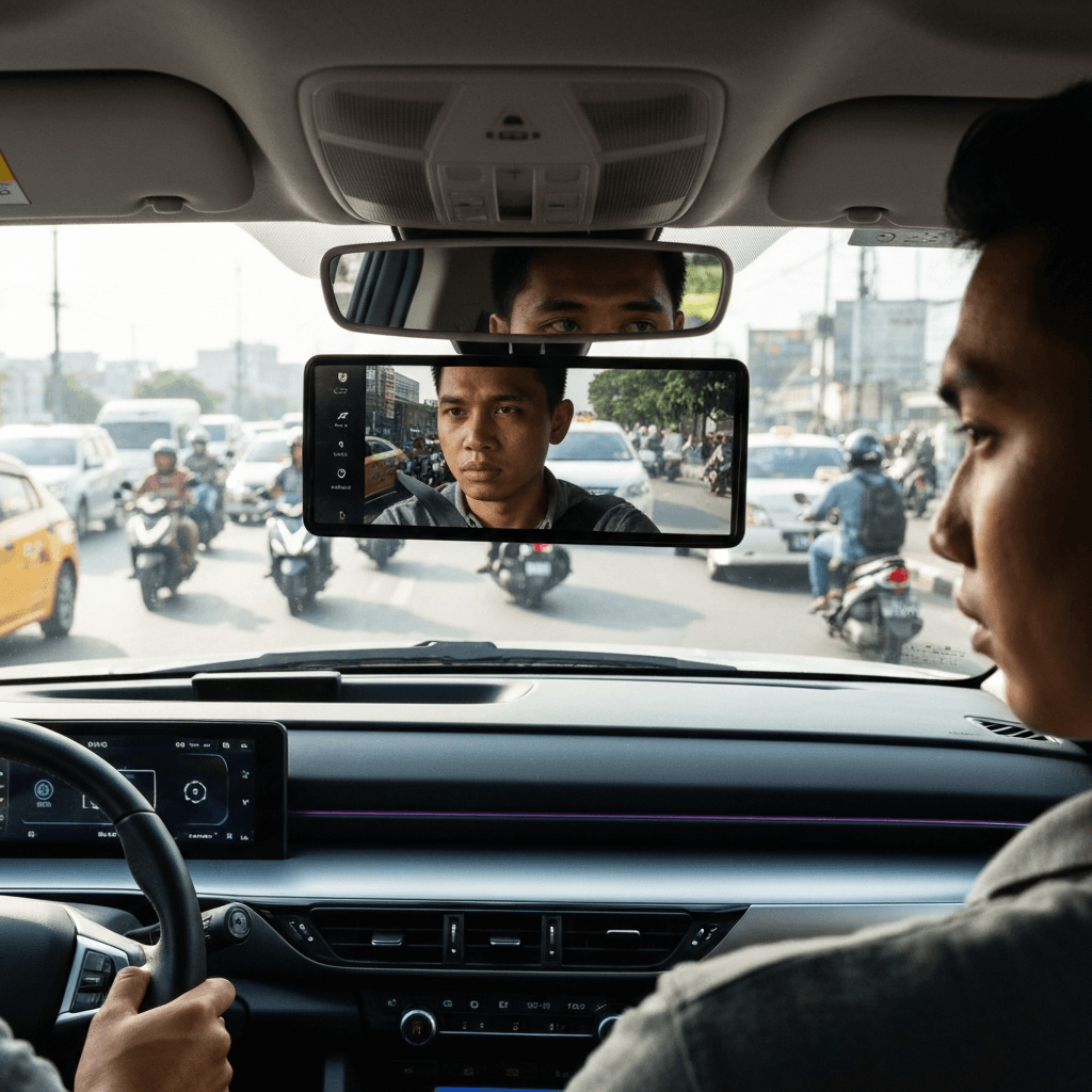 Mengintip Revolusi Teknologi Kamera Digital Rearview Mirror pada Mobil 2025, Inovasi Canggih yang Ubah Cara Pengemudi Memantau Kondisi Lalu Lintas di Indonesia