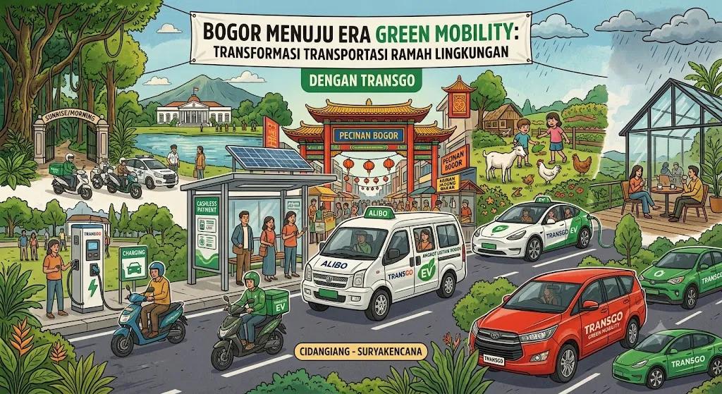 Transformasi Hijau Kota Hujan: Sejarah dan Perkembangan Kendaraan Listrik di Bogor | Transgo