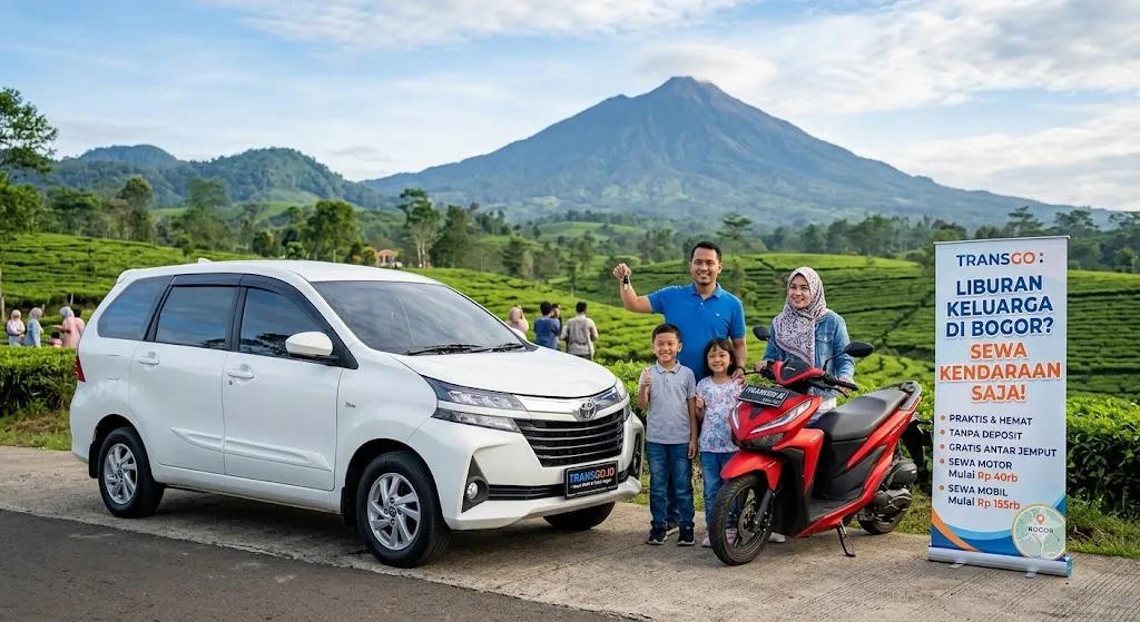 Sewa Mobil & Motor Bogor Liburan Keluarga Praktis | Transgo