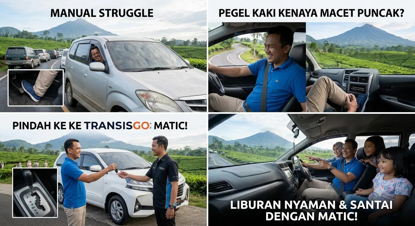 Rental Mobil Matic Bogor Bebas Pegal & Macet | Transgo