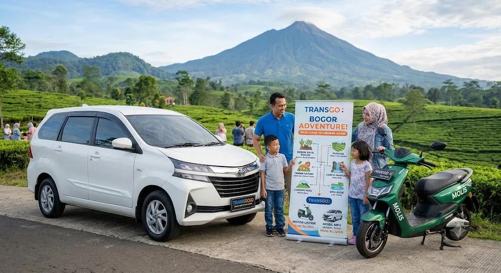 Sewa Mobil & Motor Bogor Terpercaya | Solusi Liburan Bebas Ribet