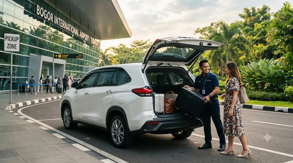 Sewa Mobil Antar-Jemput Stasiun & Bandara Bogor: Solusi Rental Drop-Off Tepat Waktu, Bagasi Luas, dan Bebas Deposit