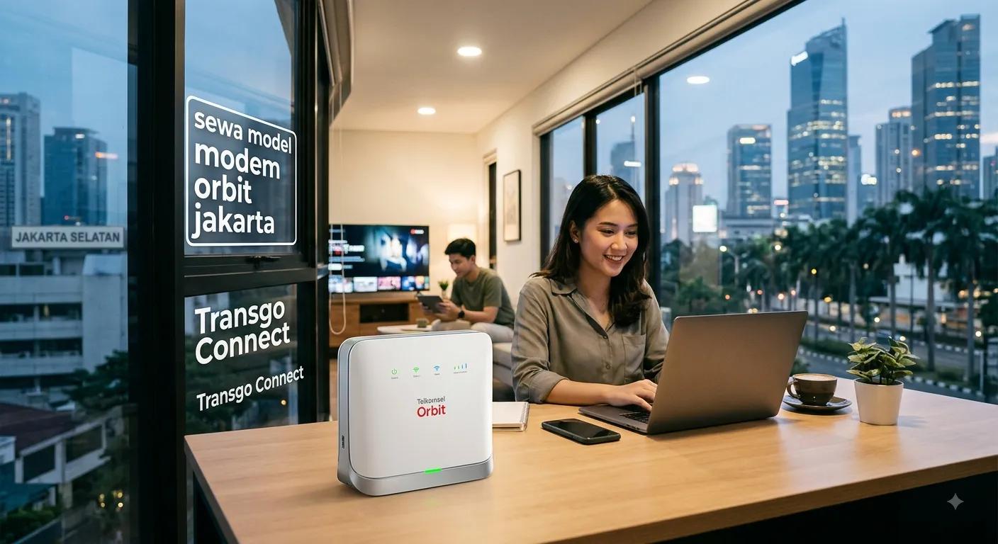 Sewa Modem Telkomsel Orbit Jakarta: Solusi Internet Cepat dan Praktis Tanpa Kontrak
