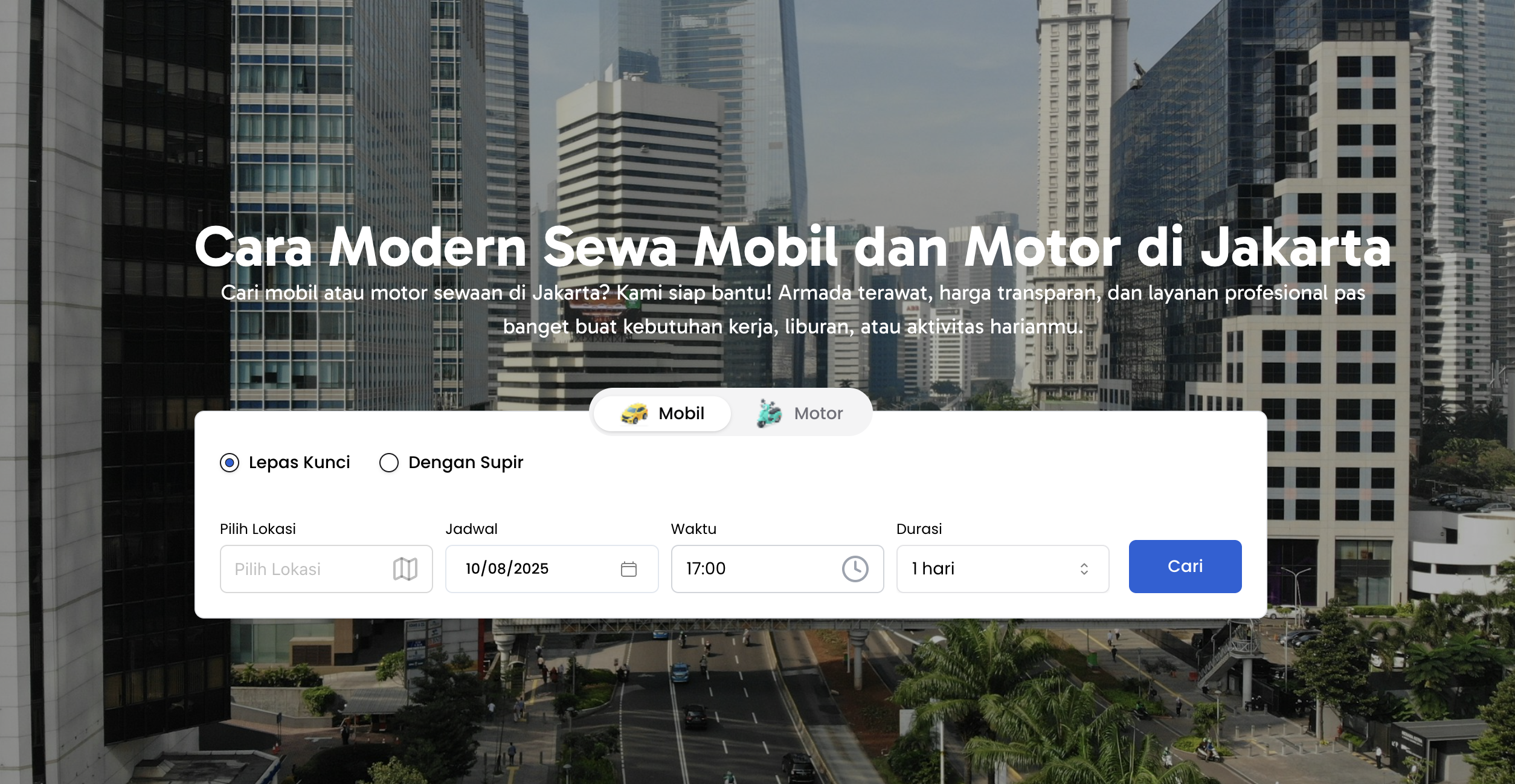 Sewa Mobil & Motor di Bandara Soekarno-Hatta – Rental Murah, Antar Jemput 24 Jam