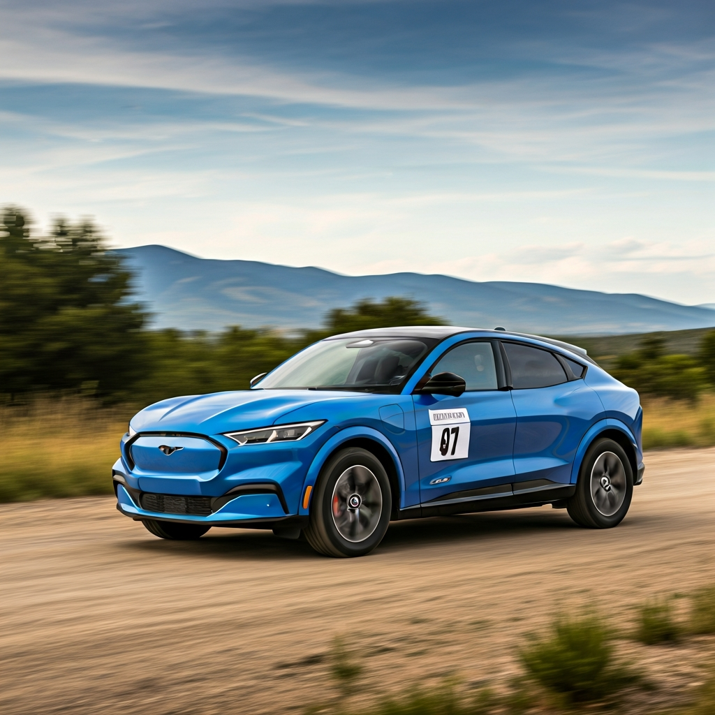 Ford Mustang Mach-E Rally Edition Resmi Meluncur di Indonesia: SUV Listrik Balap Rally Pertama Dunia dengan DNA WRC Siap Gempur Segmen EV Performa