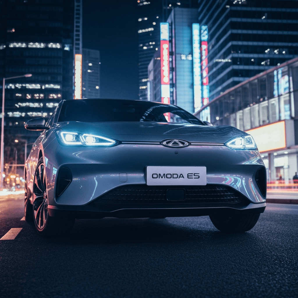 Chery Omoda E5 Menggebrak Pasar Indonesia: SUV Listrik Futuristik Penuh Gaya dan Inovasi!