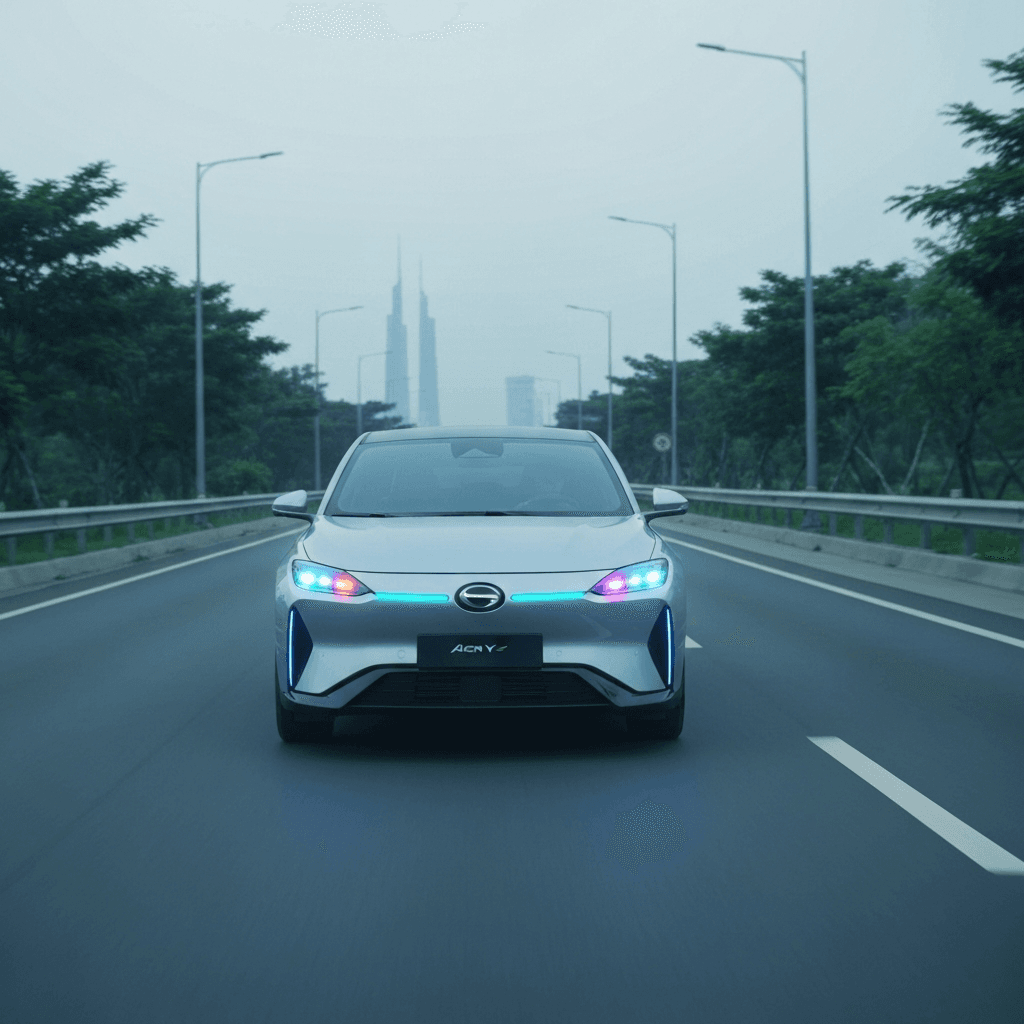 GAC Aion Y Plus Menggebrak Pasar Mobil Listrik Indonesia: MPV Futuristik Penuh Fitur Canggih!