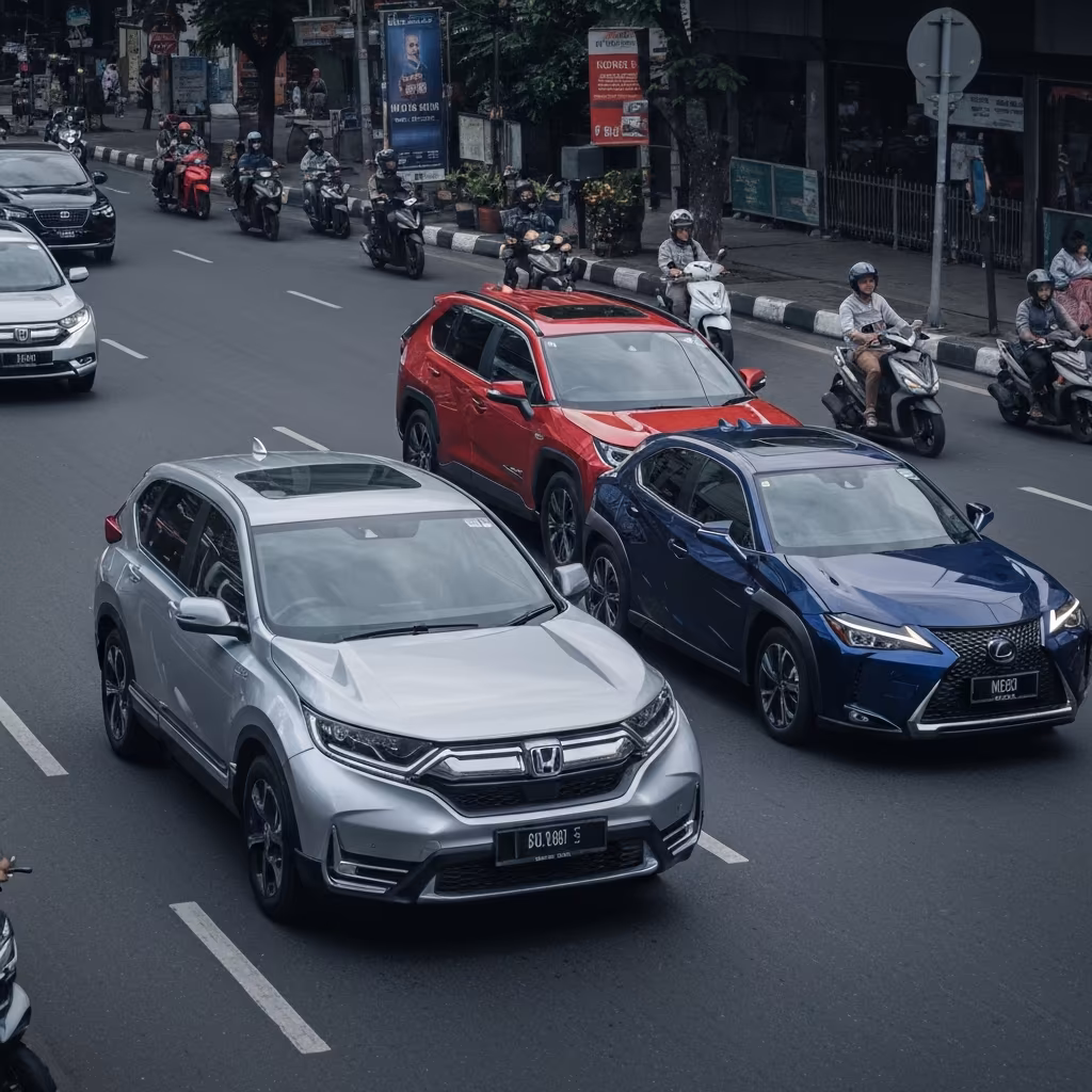 Analisis Lengkap Dominasi Mobil Hybrid SUV 2025: Perang Sengit Honda CR-V e:HEV, Toyota Innova Zenix Hybrid, dan Wuling Almaz Hybrid di Pasar Indonesia, Siapa yang Paling Unggul untuk Keluarga Modern dan Mobilitas Harian?