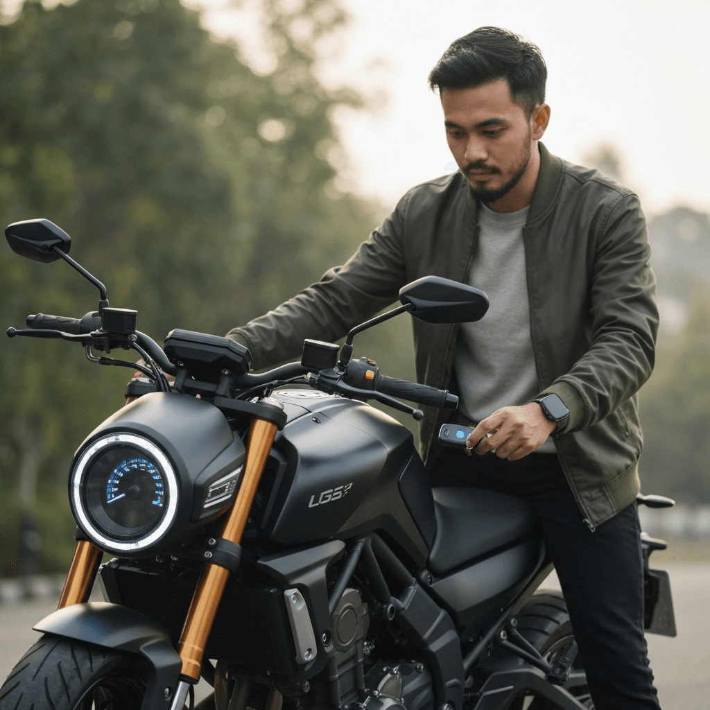 Mengintip Revolusi Teknologi Smart Keyless Entry pada Motor Matic 2025, Fitur Canggih yang Bikin Pengendara Harian di Indonesia Makin Praktis dan Aman