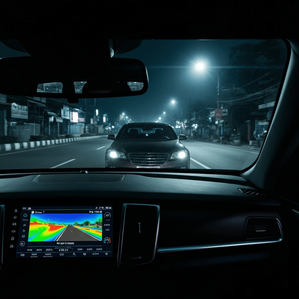 Mengintip Teknologi Kamera Night Vision pada Mobil Mewah 2025, Fitur Canggih yang Bikin Berkendara Malam Hari Makin Aman dan Nyaman di Indonesia
