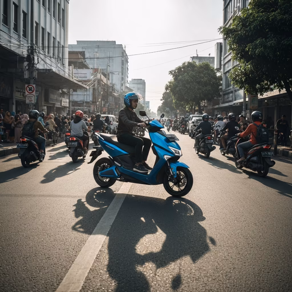Mengintip Revolusi Teknologi Pengereman Regeneratif Cerdas pada Motor Listrik 2025, Sistem Pengereman Elektronik yang Bikin Pengendara Harian di Indonesia Makin Aman, Irit Energi, dan Nyaman