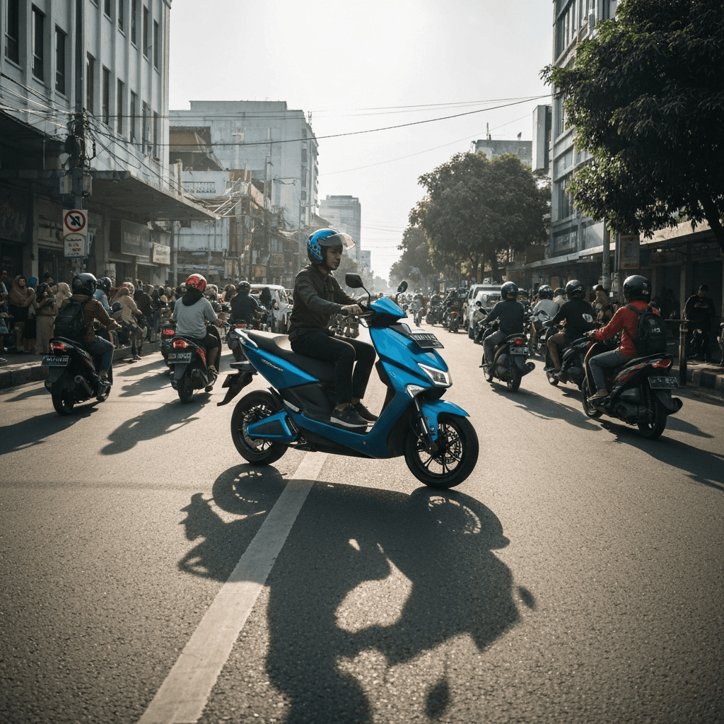 Mengintip Revolusi Teknologi Pengereman Regeneratif Cerdas pada Motor Listrik 2025, Sistem Pengereman Elektronik yang Bikin Pengendara Harian di Indonesia Makin Aman, Irit Energi, dan Nyaman