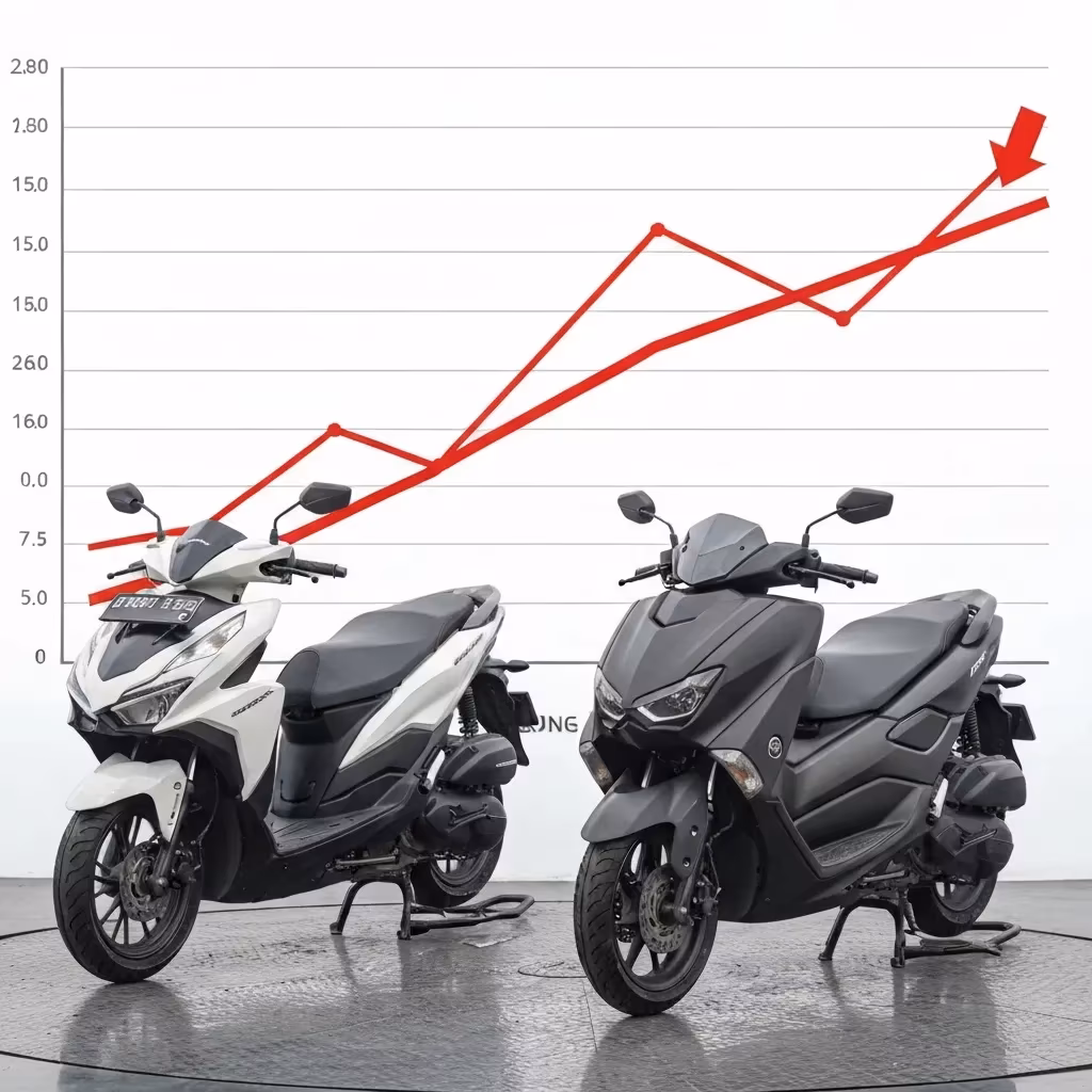 Harga Motor Matic Honda Vario 160 dan Yamaha NMAX 155 Bekas 2026 Merosot Tajam Gegara Banjir Skuter Hybrid Baru, Ini Analisis Lengkap Dampak dan Strategi Cerdas Membeli Motor Second Berkualitas Tinggi untuk Mobilitas Harian di Indonesia