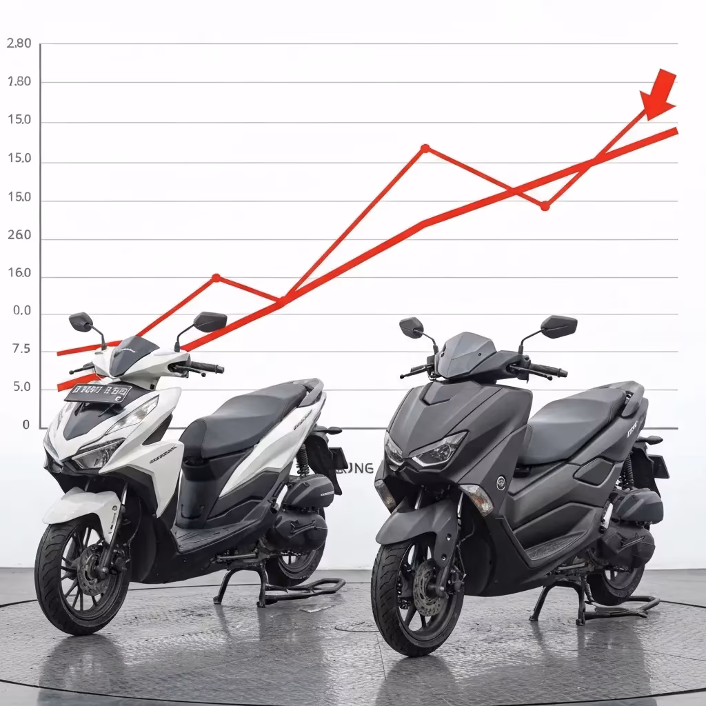 Harga Motor Matic Honda Vario 160 dan Yamaha NMAX 155 Bekas 2026 Merosot Tajam Gegara Banjir Skuter Hybrid Baru, Ini Analisis Lengkap Dampak dan Strategi Cerdas Membeli Motor Second Berkualitas Tinggi untuk Mobilitas Harian di Indonesia