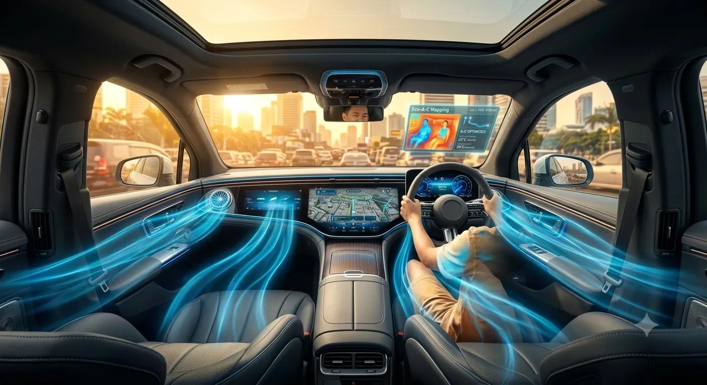 Eco-A/C Mapping 2026: Cara Cerdas Mendinginkan Kabin Mobil Hybrid Tanpa Boros Baterai