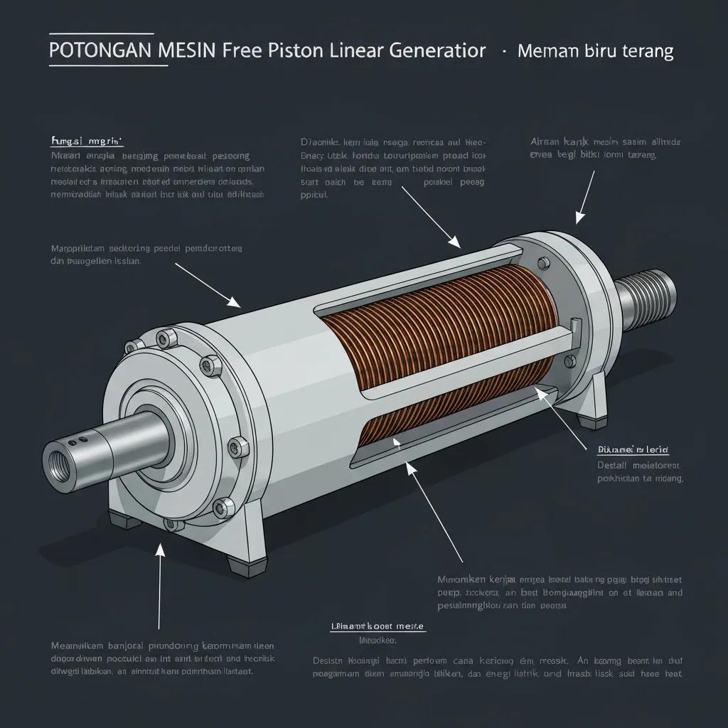 Revolusi Teknologi Mesin Free Piston Linear Generator pada Mobil Hybrid 2026, Inovasi Tanpa Crankshaft yang Ubah Cara Mesin Menghasilkan Listrik dan Efisiensi BBM di Indonesia