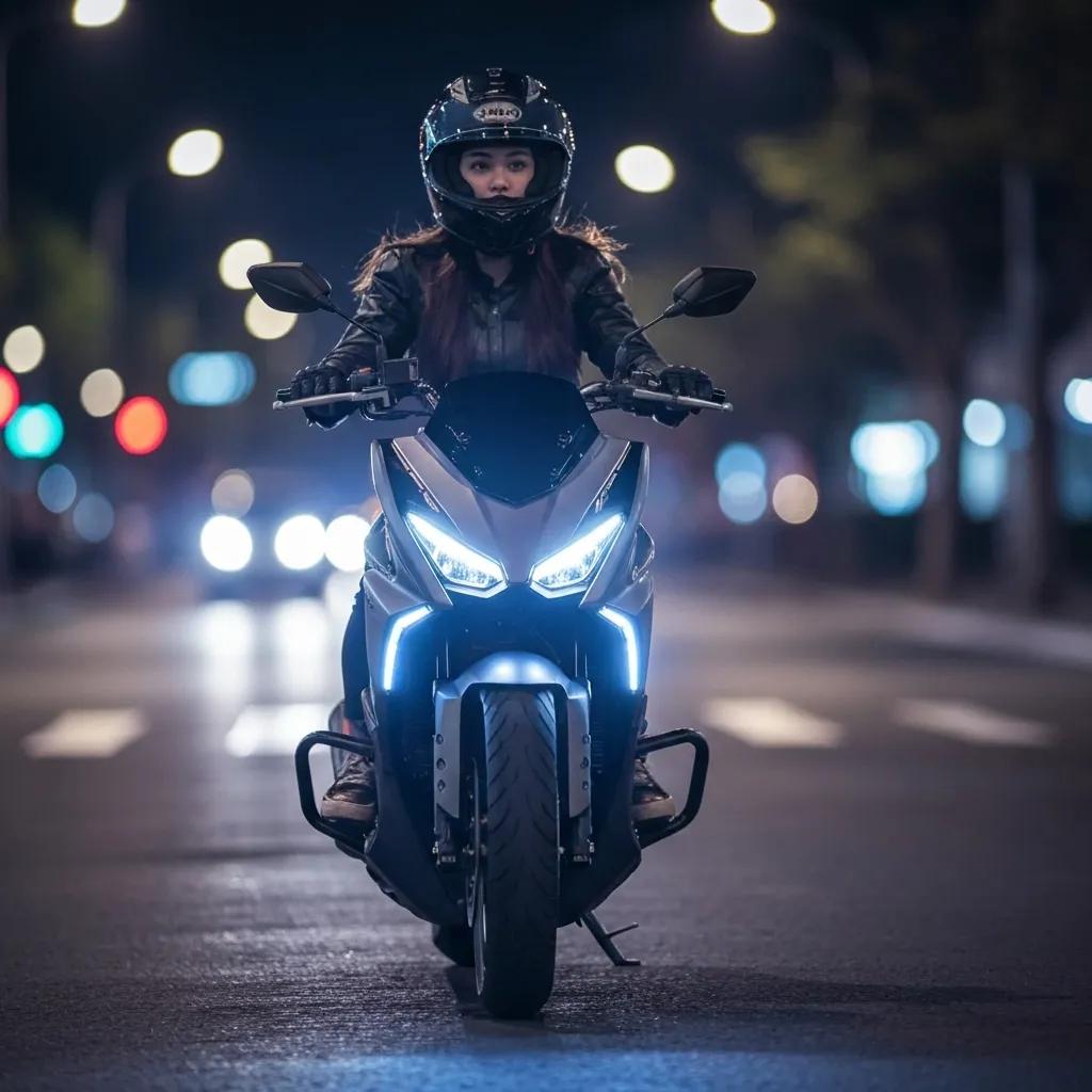 Analisis Lengkap Dampak Kebijakan Baru Wajib Lampu LED dan DRL untuk Semua Motor Baru di Indonesia 2026, Revolusi Pencahayaan yang Ubah Cara Berkendara Malam Hari, Tingkatkan Keamanan, dan Siap Gempur Pasar Skuter Matic