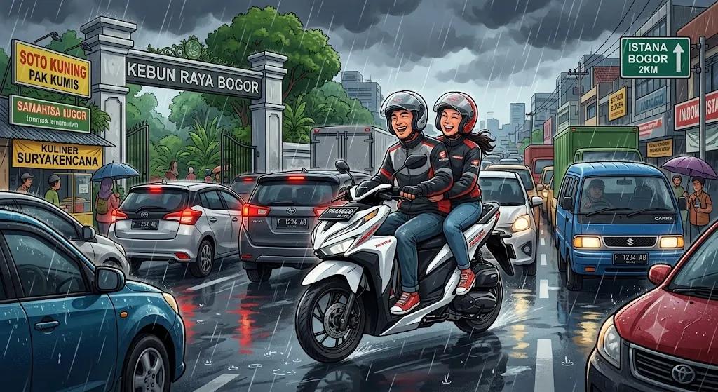 Liburan Anti-Macet di Bogor: Alasan Kenapa Harus Sewa Motor di Transgo