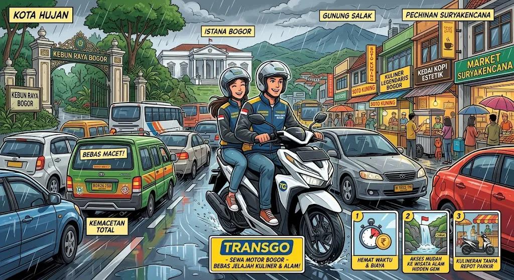 Taktik Jitu Keliling Kota Hujan: Nikmati Kebebasan Menjelajah Bogor Bersama Transgo