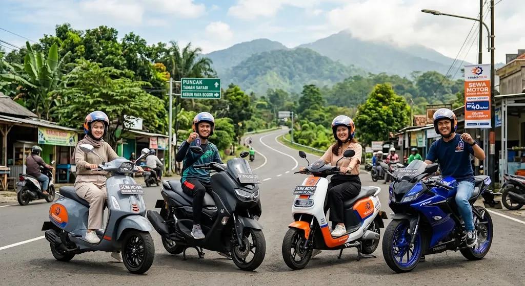 Sewa Motor Bogor Selatan Murah Mulai Rp40rb Tanpa Deposit - Transgo