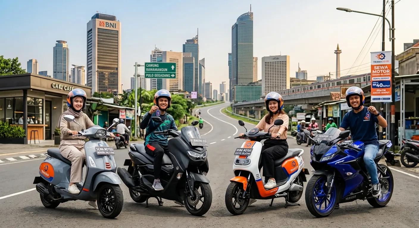 Sewa Motor Bogor Selatan Terdekat & Praktis Tanpa Jaminan Deposit