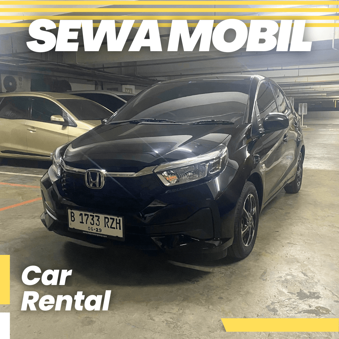 Brio Satya 2024 Hitam (B 1733 RZH)